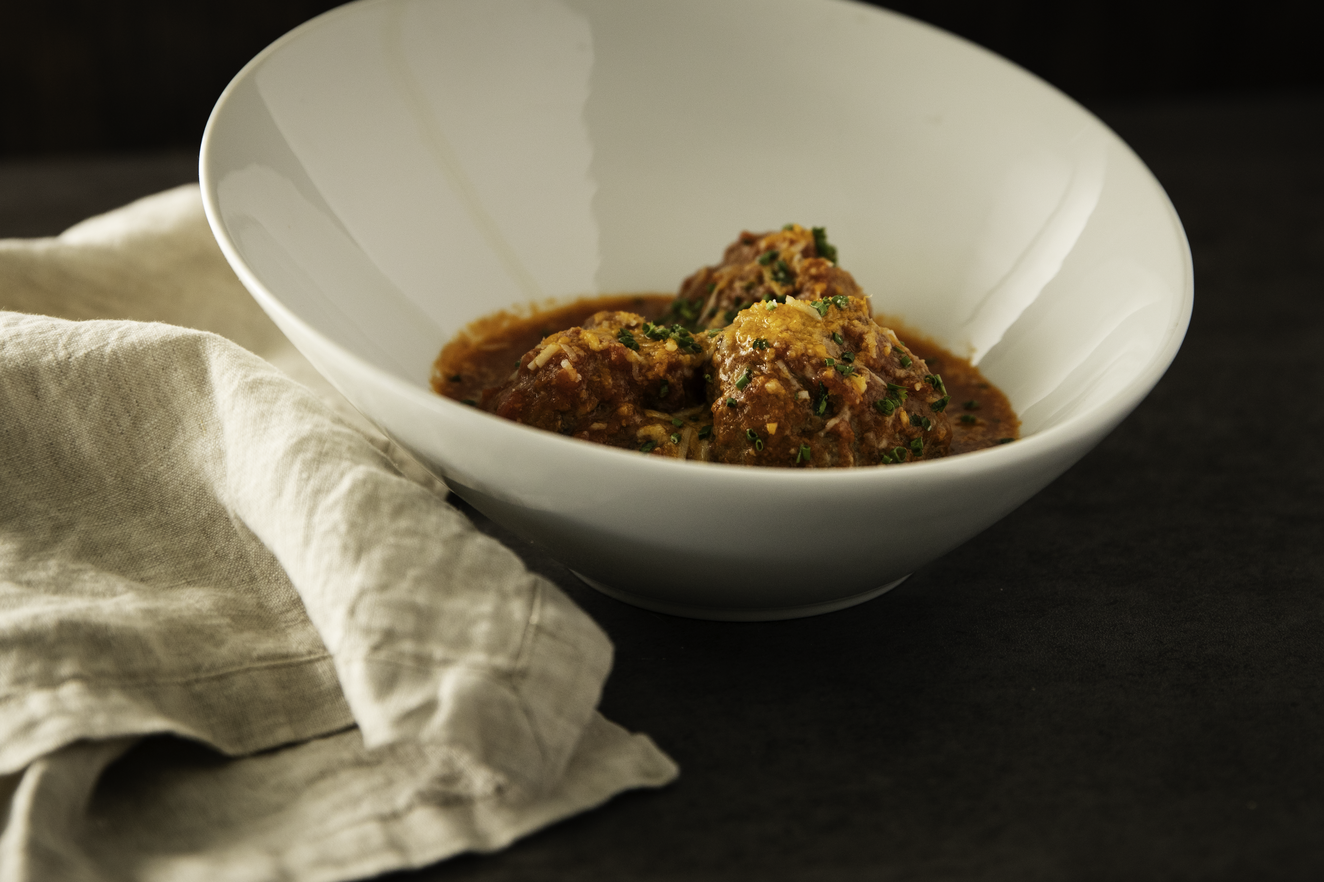 Tuscany, Rosemary, Basil & Tomato Meatballs